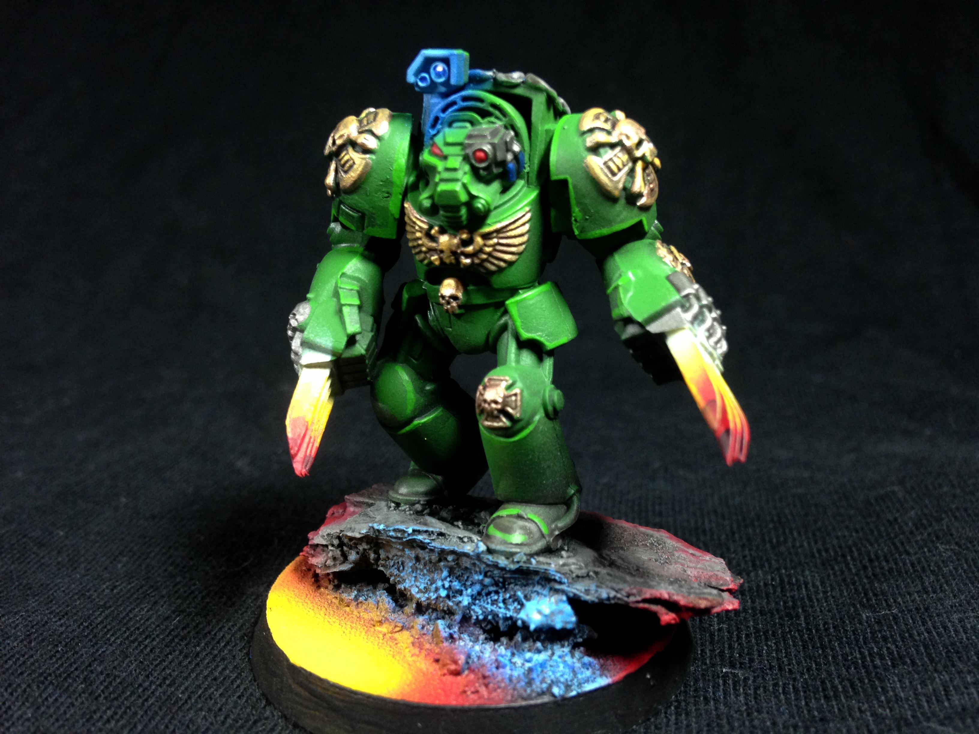 bandai salamander space marine